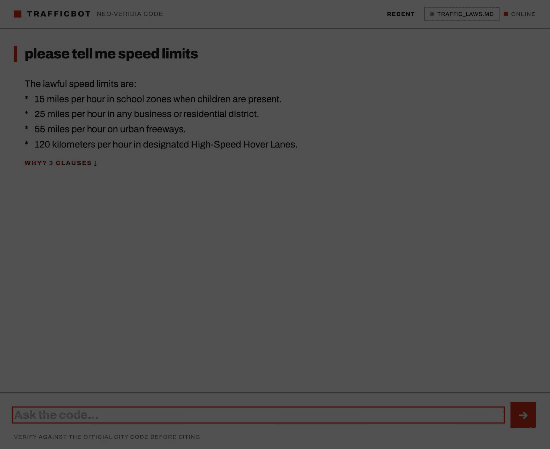 Pakistani Traffic-Law RAG Assistant interface